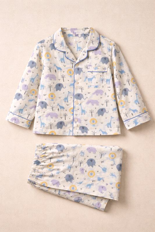 Little Safari Nightsuit Set