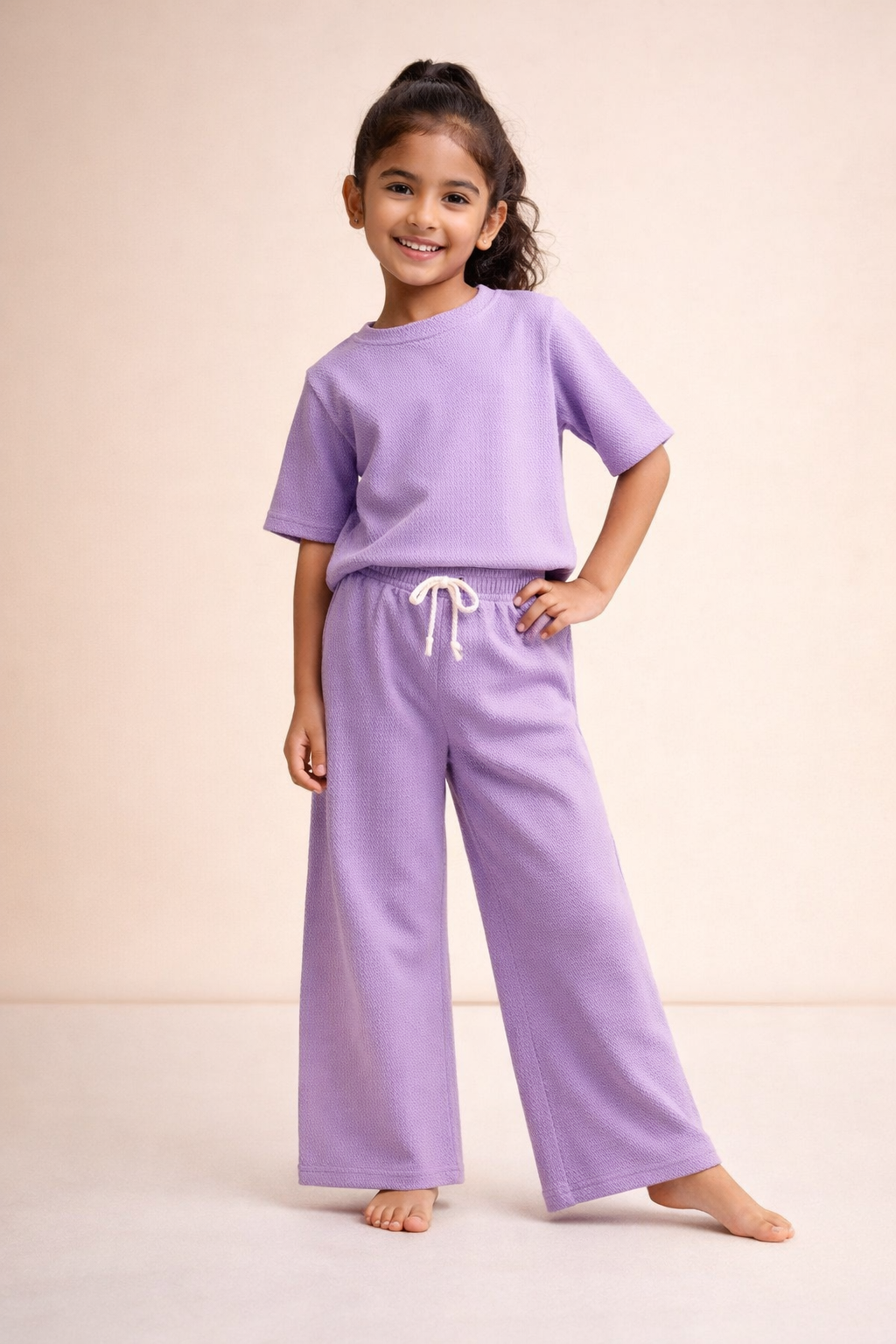 Lavender Ease Co-ord Set – Soft Cotton Comfort Wear