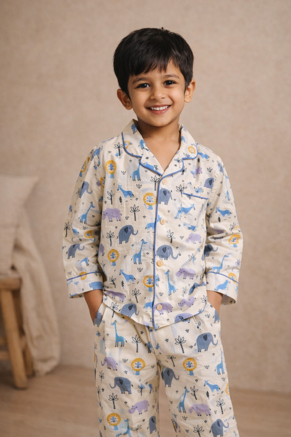 Little Safari Nightsuit Set