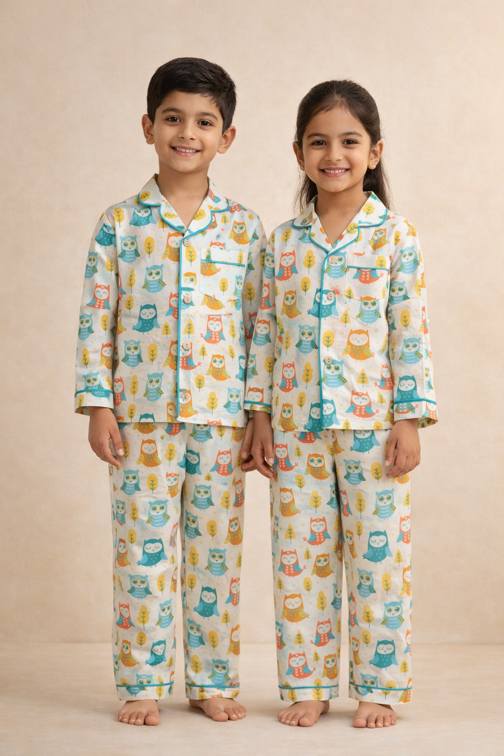 Whispering Owl Nightsuit Set